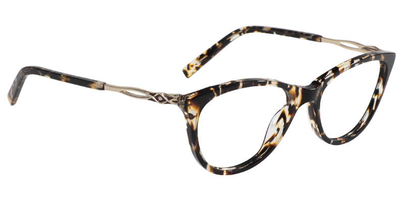 Cateye Tortoise&Clear Glasses | Zeelool Eyeglasses Online3