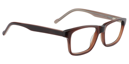 Sabina Rectangle Brown Glasses3