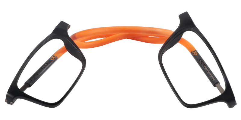 Rectangle Black Reading Glasses | Zeelool Reading Glasses3