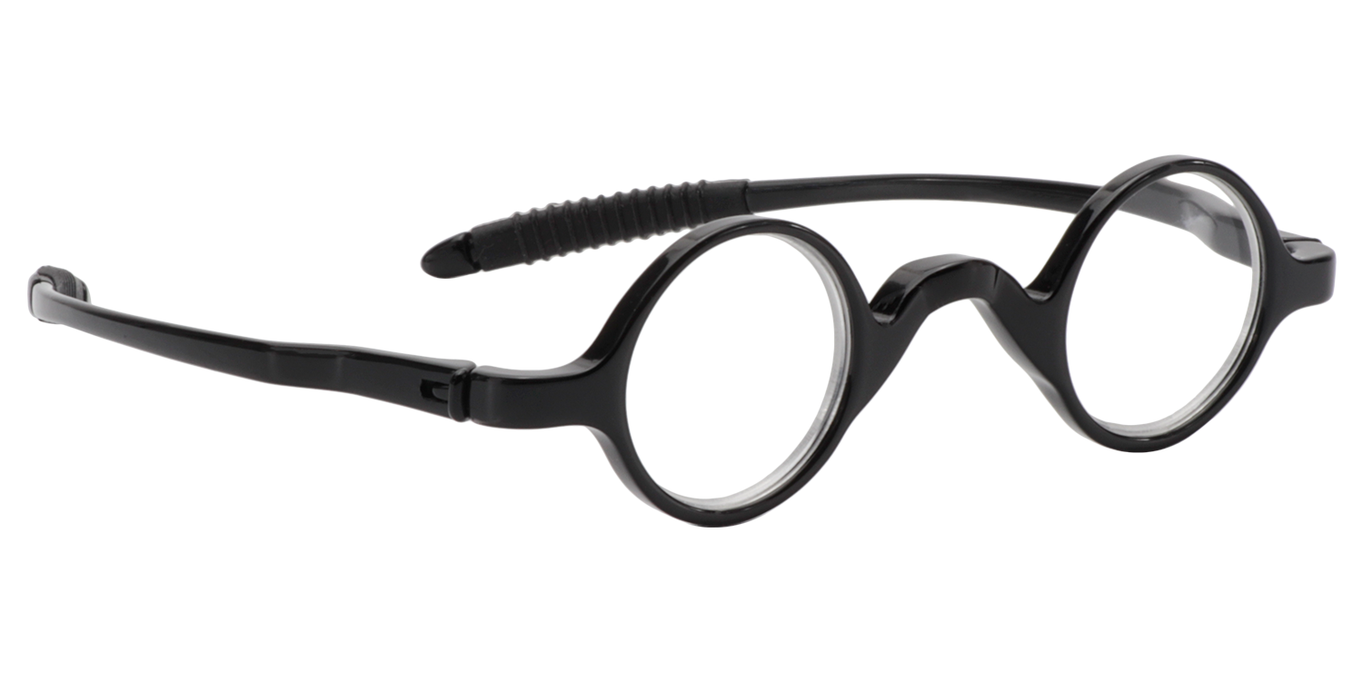Round Black Reading Glasses | Zeelool Reading Glasses3