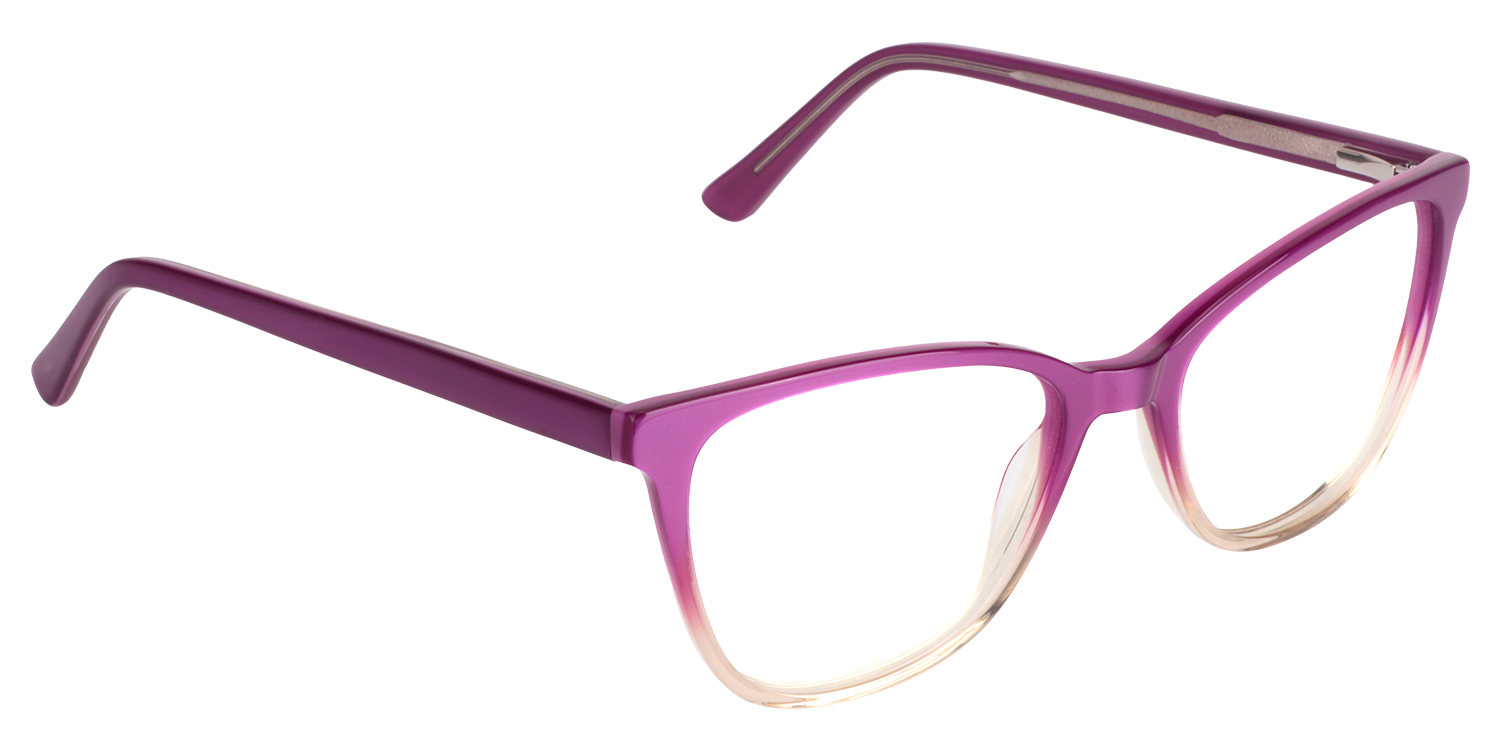 Cateye Purple Eyeglasses | Zeelool Eyeglass Frames3