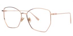 Alyssa Geometric Gold Glasses2
