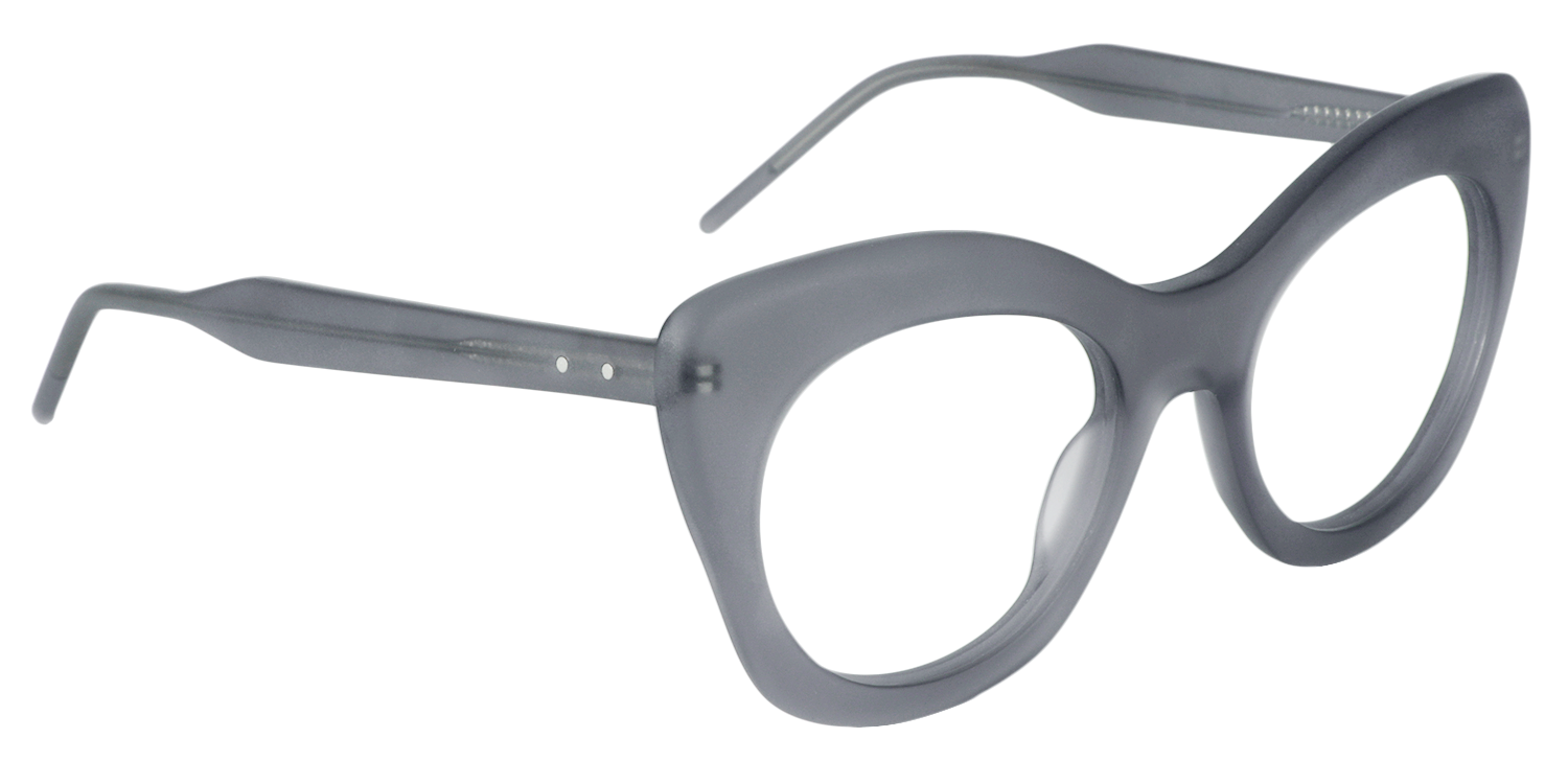 Cat-eye Gray Glasses | Zeelool Glasses2