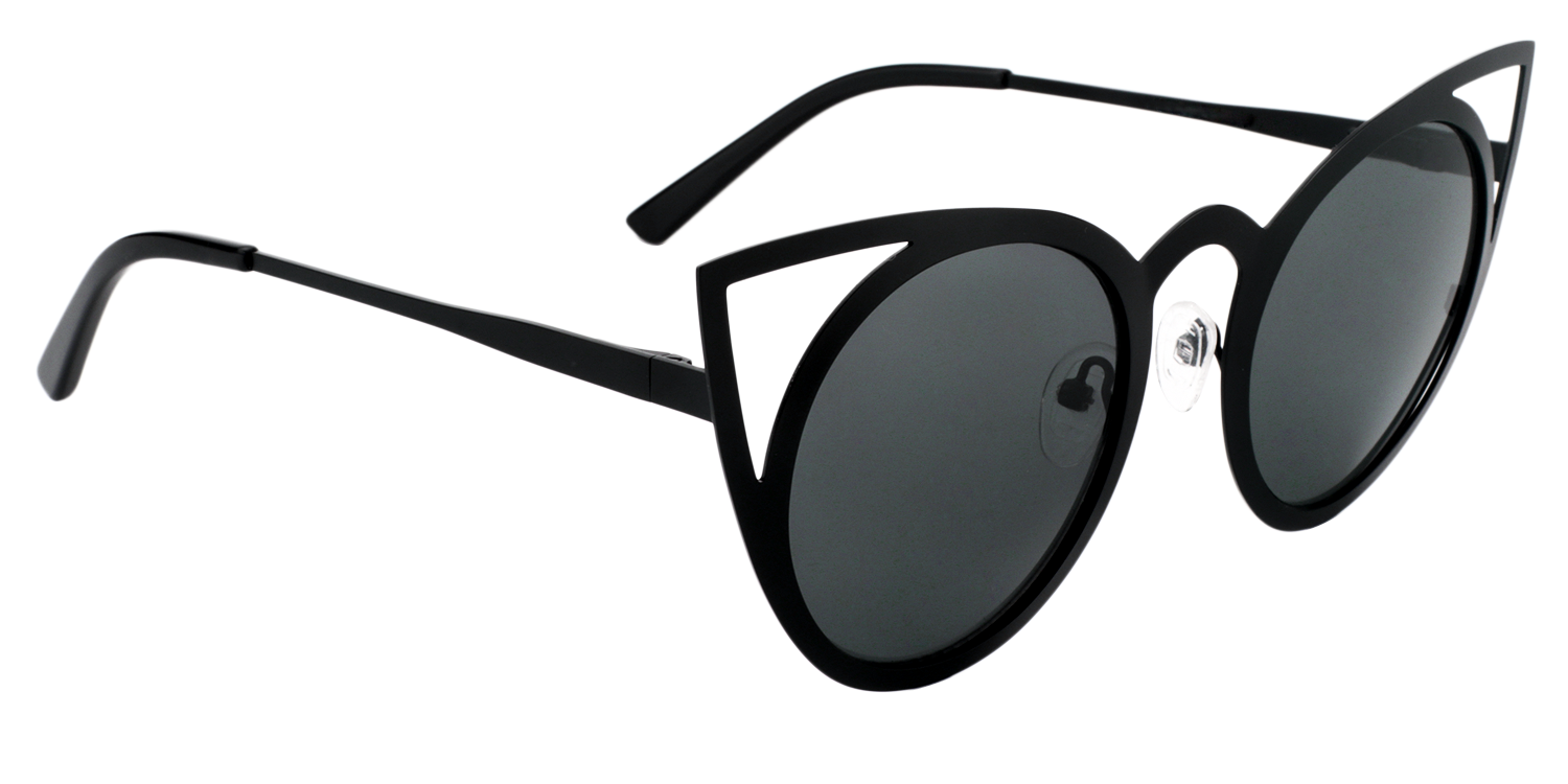 Cat-eye Black Sunglasses | Zeelool Sunglasses2