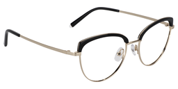 Alexander Cat eye Black Glasses3