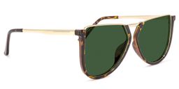 Noor Geometric Tortoise Sunglasses2
