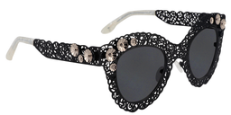 Blanche Cat-eye Black Sunglasses2
