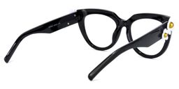 Miguel Cateye Black Glasses4