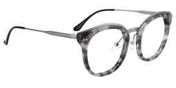 Alfie Square Gray Tortoise Glasses2