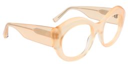 Harley Cat eye Beige Glasses2