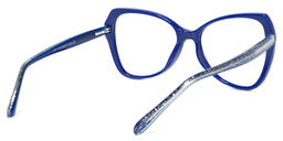 Eleanora Butterfly Blue Glasses4