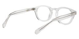 Caprice Round Clear Glasses5