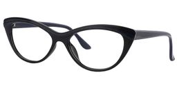 Tina Cat Eye Black Glasses3