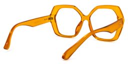 Piper Geometric Earthy-Yellow Glasses4