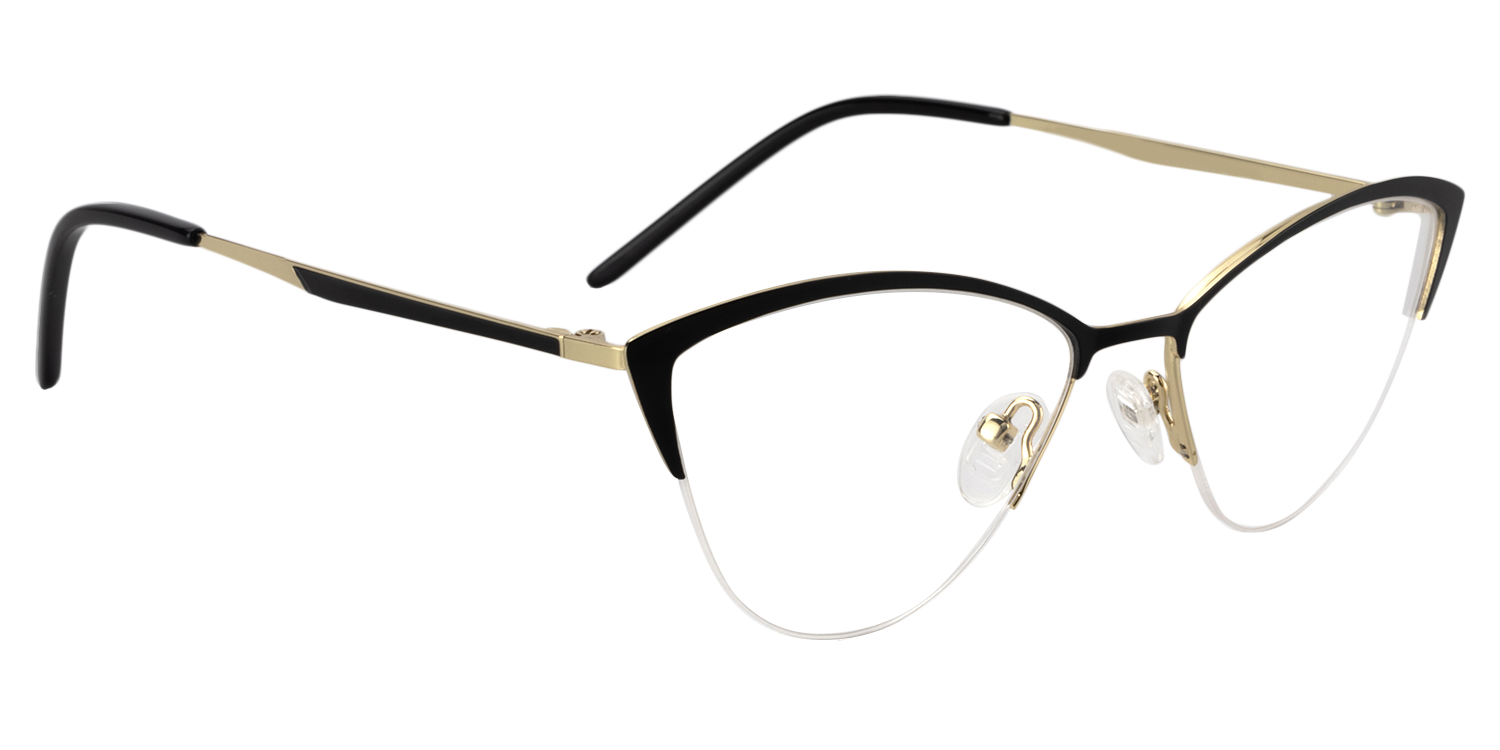 Cat Eye Black Glasses | Zeelool Glasses2