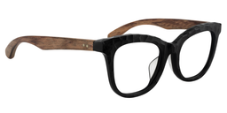 Charlee Square Black Glasses3