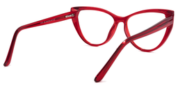 Felton Cateye Red Glasses4