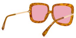 Patience Square Earthy-Yellow Sunglasses4