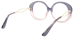 Clinton Round Purple Glasses4
