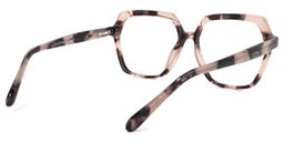 Norah Geometric Pink-Floral Glasses4