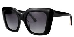 Caesar Square Black Sunglasses3