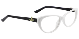 Isaiah Cateye White Glasses3