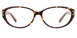 Evelyn Oval Glasses 0