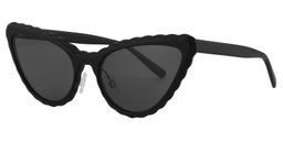 Freda Cat eye Black Sunglasses2