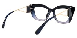 Ferrer Cateye Dark-Blue Glasses4