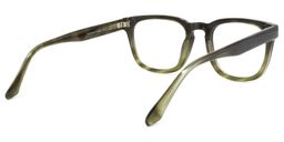 Reese Square Dark-Green Glasses4