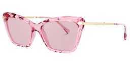 Juliet Pink Rectangle Sunglasses1