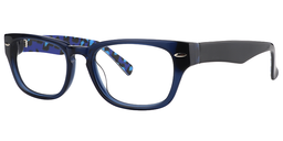 Ellis Rectangle Blue Glasses3