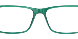 Nicole Rectangle Green Glasses2