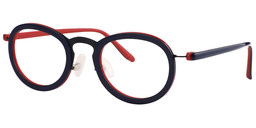 Pearl Oval Blue Glasses4