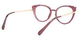 River Cateye Amaranth Glasses4