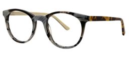 Aiden Round Gray Glasses3