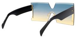 Shannon Square Light-Blue Sunglasses4