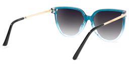 Sergio Cateye Blue Sunglasses4