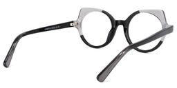 Gilbert Cateye Black Glasses4
