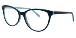 Adolphus Oval Dark Blue Glasses3