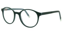 Aladin Round Dark Green Glasses2