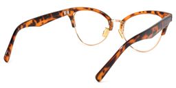 Charlene Browline Tortoise Glasses4