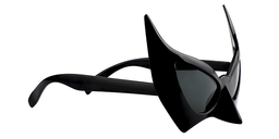 Viki Bat-shaped Black Glasses3