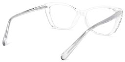 Yoselin Cateye Clear Glasses4