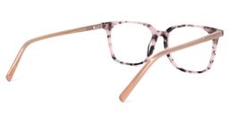 Eunice Square Pink-Floral Glasses4