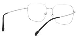 Zander Square Silver Glasses4