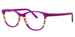 Natalie Square Purple Glasses3