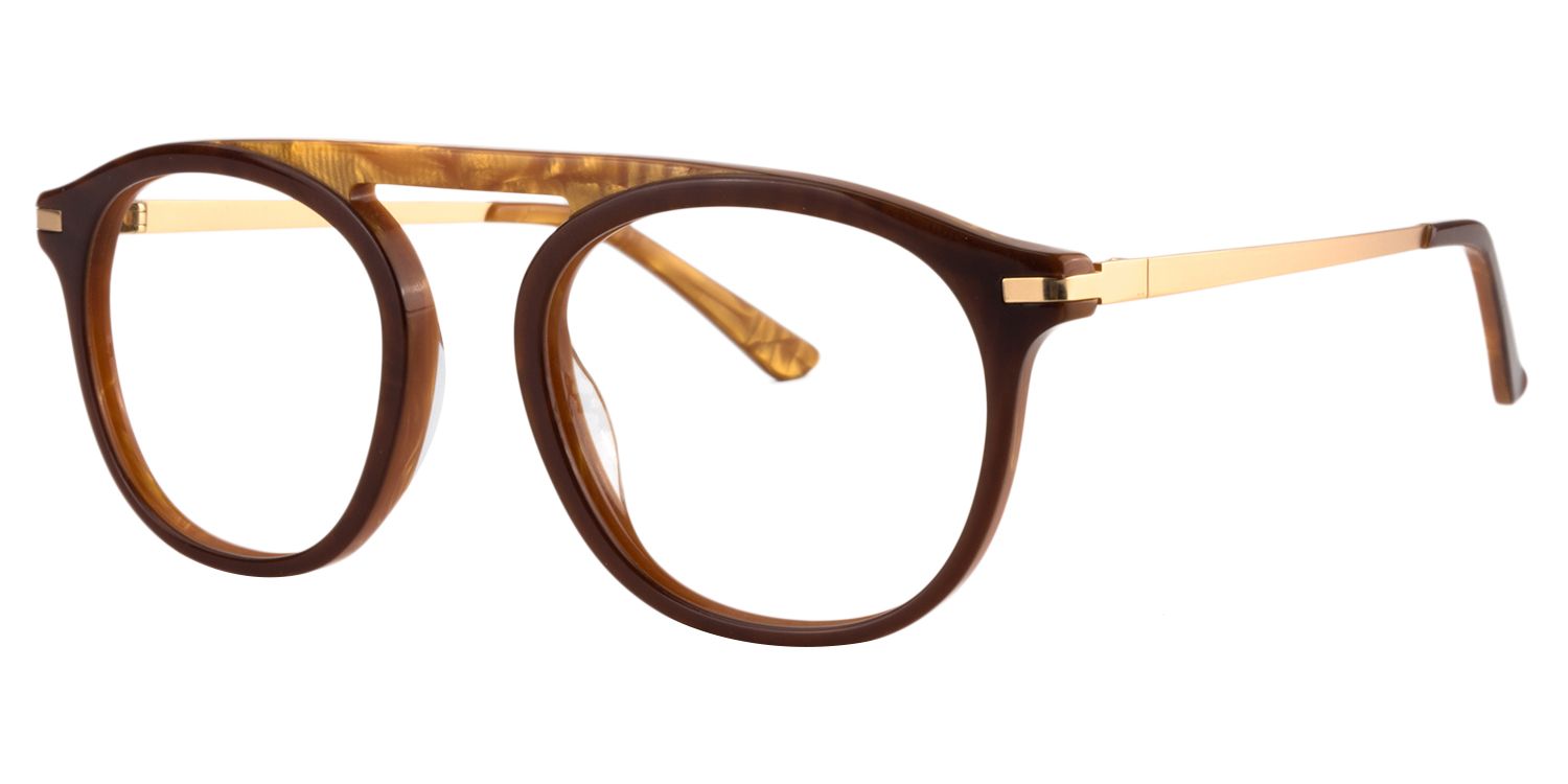 Square Brown Glasses | Zeelool Glasses2