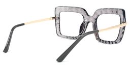 Amecia Square Gray Glasses3