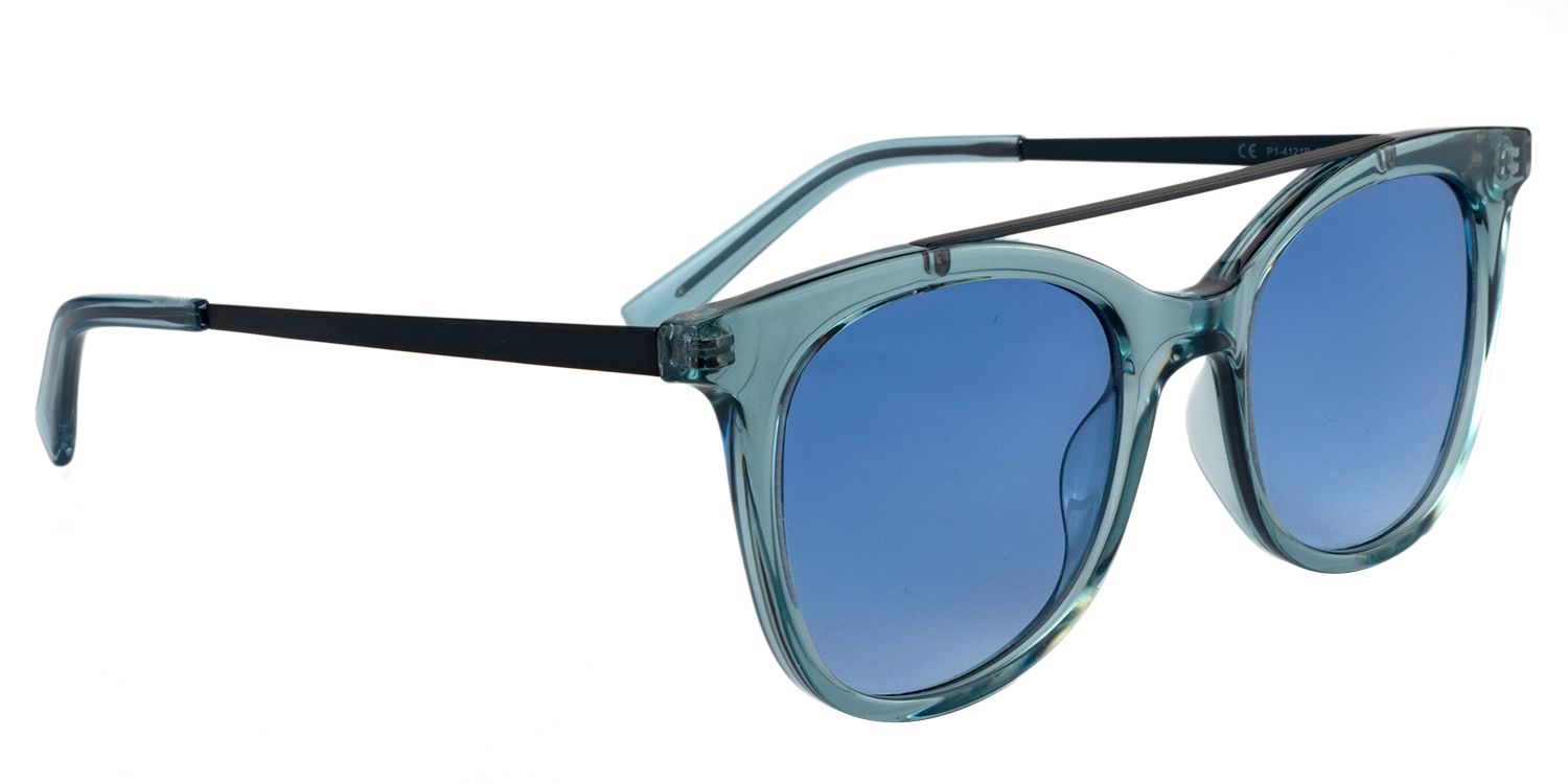Cat-eye Blue Sunglasses | Zeelool Sunglasses2